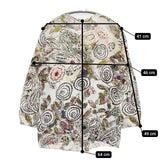 45R/45rpm 総柄コットン カーディガン マルチカラー レディース フォーティーファイブアールピーエム【中古】5-1109M∞