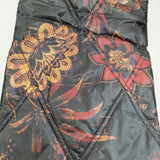 s'yte Yohji Yamamoto/TAION キルティングスカーフ ダウンマフラー 羽毛 マフラー ブラック ブラウン レディース サイトヨウジヤマモト/タイオン【中古】5-1111T◎