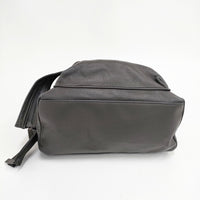Yohji Yamamoto レザーバックパック 牛革 リュック リュック・デイパック ブラック レディース ヨウジヤマモト【中古】5-0819G◎