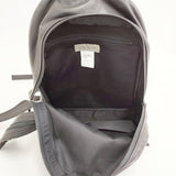 Yohji Yamamoto レザーバックパック 牛革 リュック リュック・デイパック ブラック レディース ヨウジヤマモト【中古】5-0819G◎