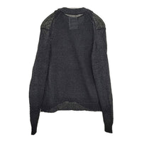 CHAOS ピールコットンニットセット 定価35200円 カーディガン タンクトップ アンサンブル 25SS ブラック レディース カオス【中古】5-0731M♪