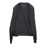 CHAOS ピールコットンニットセット 定価35200円 カーディガン タンクトップ アンサンブル 25SS ブラック レディース カオス【中古】5-0731M♪