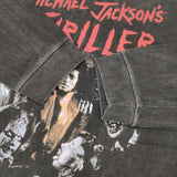 GOOD ROCK SPEED Michael Jackson マイケルジャクソン スリラー XL 加工 長袖Ｔシャツ カットソー ロンＴ チャコールグレー メンズ グッドロックスピード【中古】5-1201M∞