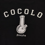 COCOLOBLAND ココロブランド コットン L 長袖Ｔシャツ カットソー ロンＴ ブラック メンズ【中古】5-1201M∞