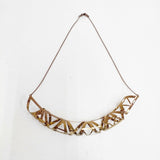 ISSEY MIYAKE 1325. チタニウム チタン TITANIUM 定価24000円 アクセサリー ネックレス ゴールド レディース イッセイミヤケ1325.【中古】5-0819G◎