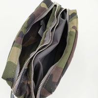 STANDARD SUPPLY 2R SQUARE POUCH M 定価7150円 小物入れ 迷彩 コーデュラナイロン ポーチ グリーン レディース スタンダードサプライ【中古】5-0910G∞