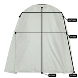 45R/45rpm 天竺 コットン 長袖Ｔシャツ カットソー ロンＴ ブルーグリーン レディース フォーティーファイブアールピーエム【中古】5-1109M∞