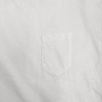 45R/45rpm ポケット付き サイズ2 無地 半袖Ｔシャツ カットソー ホワイト レディース フォーティーファイブアールピーエム【中古】5-0809S♪