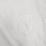 45R/45rpm ポケット付き サイズ2 無地 半袖Ｔシャツ カットソー ホワイト レディース フォーティーファイブアールピーエム【中古】5-0809S♪