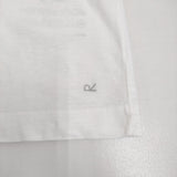 45R/45rpm ポケット付き サイズ2 無地 半袖Ｔシャツ カットソー ホワイト レディース フォーティーファイブアールピーエム【中古】5-0809S♪
