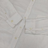 45R/45rpm ジンバネルの908オーシャンスタンドシャツ 定価31900円 長袖シャツ ホワイト レディース フォーティーファイブアールピーエム【中古】5-1113M∞