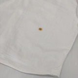 45R/45rpm ジンバネルの908オーシャンスタンドシャツ 定価31900円 長袖シャツ ホワイト レディース フォーティーファイブアールピーエム【中古】5-1113M∞