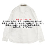 45R/45rpm 先染めダンプの908オーシャンプル コンチョボタン 定価27500円 長袖シャツ ホワイト レディース フォーティーファイブアールピーエム【中古】5-1113M∞