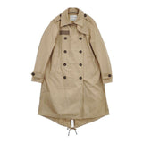 MARECHAL TERRE サイズ2 コットン トレンチコート ベージュ レディース マルシャルテル【中古】5-1109M∞