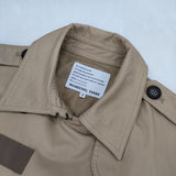 MARECHAL TERRE サイズ2 コットン トレンチコート ベージュ レディース マルシャルテル【中古】5-1109M∞