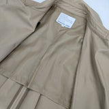 MARECHAL TERRE サイズ2 コットン トレンチコート ベージュ レディース マルシャルテル【中古】5-1109M∞