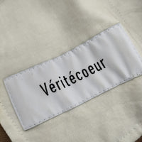 veritecoeur ウール混パンツ 定価24200円 テーパードイージーパンツ VC-2219 パンツ キャメル レディース ヴェリテクール【中古】5-1007T△