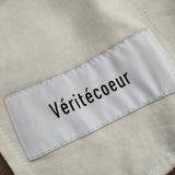 veritecoeur ウール混パンツ 定価24200円 テーパードイージーパンツ VC-2219 パンツ キャメル レディース ヴェリテクール【中古】5-1007T△