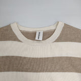 veritecoeur ST-092 12Gクルーネックニット 定価22000円 シルク カシミヤ セーター ニット ベージュ オフホワイト レディース ヴェリテクール【中古】5-1022T∞