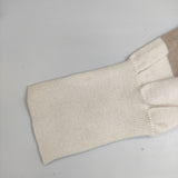 veritecoeur ST-092 12Gクルーネックニット 定価22000円 シルク カシミヤ セーター ニット ベージュ オフホワイト レディース ヴェリテクール【中古】5-1022T∞