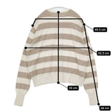 veritecoeur ST-092 12Gクルーネックニット 定価22000円 シルク カシミヤ セーター ニット ベージュ オフホワイト レディース ヴェリテクール【中古】5-1022T∞