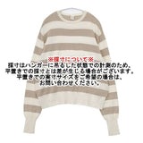 veritecoeur ST-092 12Gクルーネックニット 定価22000円 シルク カシミヤ セーター ニット ベージュ オフホワイト レディース ヴェリテクール【中古】5-1022T∞