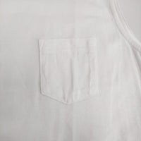 denier N/S AラインマキシOP 定価13200円 ノースリーブ ワンピース ホワイト レディース デニール【中古】5-0809S♪