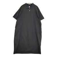(g) g079 ポロシャツワンピ ワンピース ブラック レディース グラム【中古】5-0809S♪