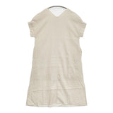 URBAN RESEARCH ITEMS オリガミタックリネンワンピース 定価5990円 ワンピース ベージュ レディース アーバンリサーチ【中古】5-0809S♪