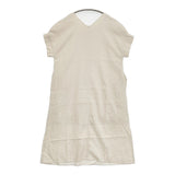 URBAN RESEARCH ITEMS オリガミタックリネンワンピース 定価5990円 ワンピース ベージュ レディース アーバンリサーチ【中古】5-0809S♪