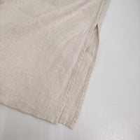 URBAN RESEARCH ITEMS オリガミタックリネンワンピース 定価5990円 ワンピース ベージュ レディース アーバンリサーチ【中古】5-0809S♪