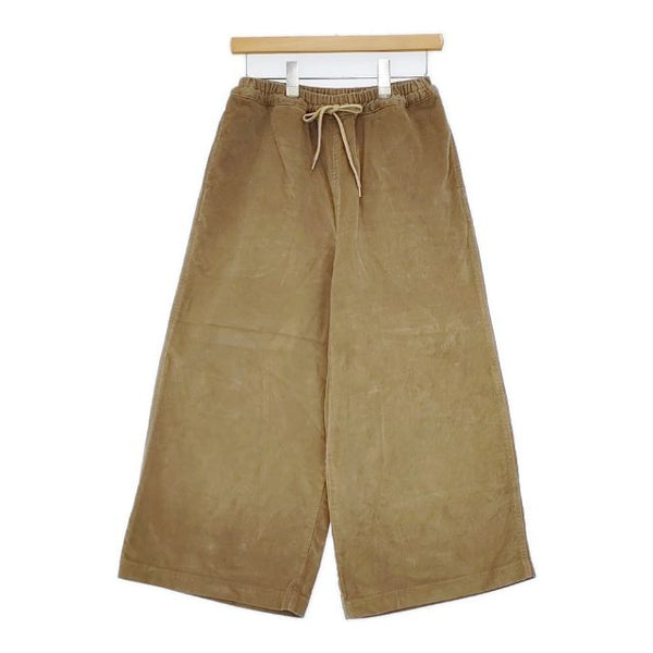 ARMEN コーデュロイイージーパンツ ワイド パンツ ブラウン レディース アーメン【中古】5-1022T∞
