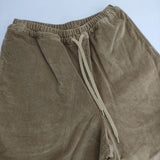 ARMEN コーデュロイイージーパンツ ワイド パンツ ブラウン レディース アーメン【中古】5-1022T∞