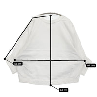 squady サマーブークレクルーネックプルオーバー 定価13200円 710-1889 サイズ2 スウェット ホワイト レディース スカディー【中古】5-0905M♪