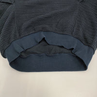 Robes & Confections コットンラッセルワッフルコンストラクティブプルオーバーニット 紺 レディース ローブスコンフェクションズ【中古】5-0809S♪