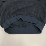 Robes & Confections コットンラッセルワッフルコンストラクティブプルオーバーニット 紺 レディース ローブスコンフェクションズ【中古】5-0809S♪