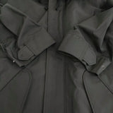 THE RERACS 22FW-RECT-329L-2-J ライナーベスト付き ボアベスト サイズ38 ロング モッズコート 22AW ブラック レディース ザリラクス【中古】5-1128T♪