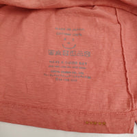 45R/45rpm ロゴプリント オーバーサイズ 半袖Ｔシャツ カットソー ピンク ユニセックス フォーティーファイブアールピーエム【中古】5-0806S♪