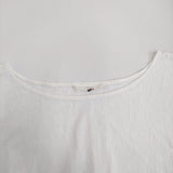 45R/45rpm 天竺カットワーク馬比古Tシャツ 定価18700円 カットソー ホワイト レディース フォーティーファイブアールピーエム【中古】5-0905M♪