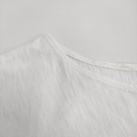 45R/45rpm 天竺カットワーク馬比古Tシャツ 定価18700円 カットソー ホワイト レディース フォーティーファイブアールピーエム【中古】5-0905M♪