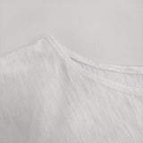 45R/45rpm 天竺カットワーク馬比古Tシャツ 定価18700円 カットソー ホワイト レディース フォーティーファイブアールピーエム【中古】5-0905M♪