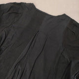 45R/45rpm あい風カディのドレス 定価46200円 ワンピース ブラック レディース フォーティーファイブアールピーエム【中古】5-1201M∞