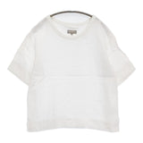 MARGARET HOWELL LINEN VOILE 578-7152019 2 プルオーバー カットソー ブラウス ホワイト レディース マーガレットハウエル【中古】5-0809S♪