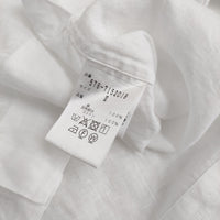 MARGARET HOWELL LINEN VOILE 578-7152019 2 プルオーバー カットソー ブラウス ホワイト レディース マーガレットハウエル【中古】5-0809S♪