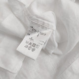 MARGARET HOWELL LINEN VOILE 578-7152019 2 プルオーバー カットソー ブラウス ホワイト レディース マーガレットハウエル【中古】5-0809S♪