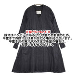 R&D.M.Co- コットンリネンシルク サイズM Vネック ワンピース ネイビー レディース オールドマンズテーラー【中古】5-0905M♪