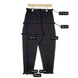 JOURNAL STANDARD LUXE ヴィンテージジャージパンツ 定価17600円 25SS ブラック レディース ジャーナルスタンダード ラックス【中古】5-0731M♪