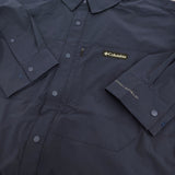 Columbia ライトキャニオンロングスリーブシャツ 定価14300円 PM0977 サイズM 長袖シャツ ネイビー メンズ コロンビア【中古】5-1014M♪