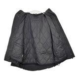 GERRY/nano universe 別注 ナイロンジャケット 中綿 3wayドルマン マウンテンパーカー ブラック レディース ジェリー/ナノユニバース【中古】5-1116T∞