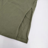 JEMORGAN LADY Tシャツワンピ サイドスリット フレンチスリーブ ワンピース カーキ レディース ジェーイーモーガン【中古】5-0809S♪